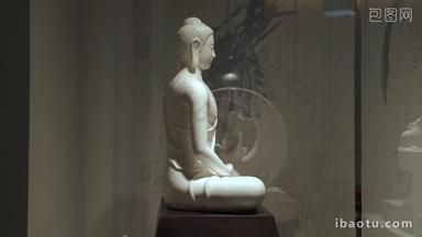 陶瓷器雕塑制作工艺烧制坐佛像